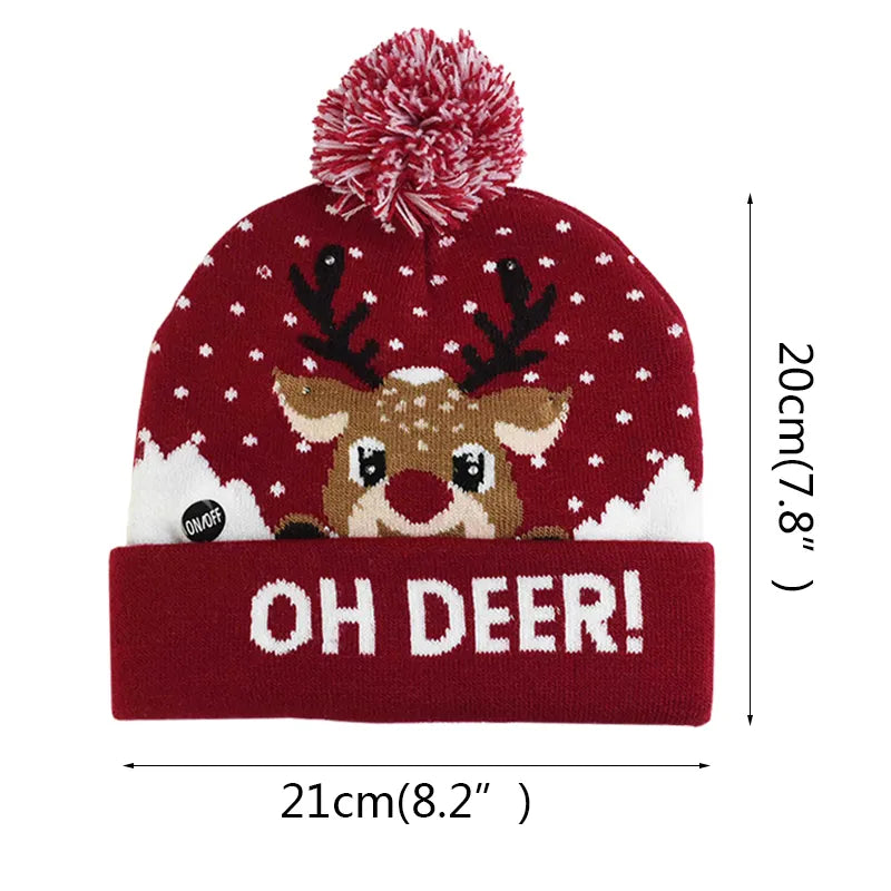 Christmas LED Beanie