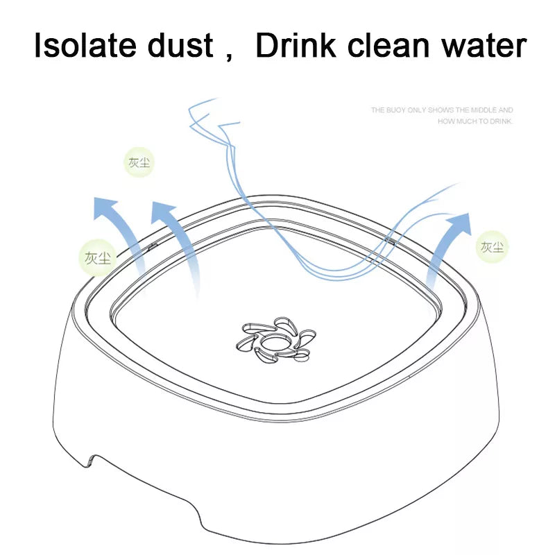 NO-SPILL PET WATER BOWL