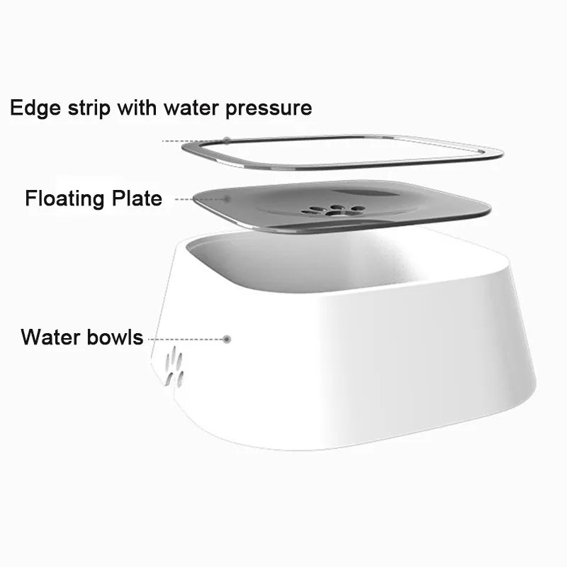 NO-SPILL PET WATER BOWL