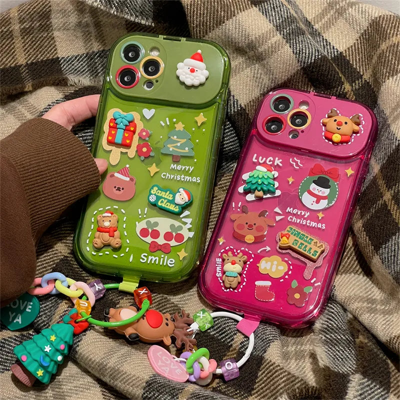 Xmas Santa Claus Phone Case For iPhone 15 14 13 12 11 Pro Max