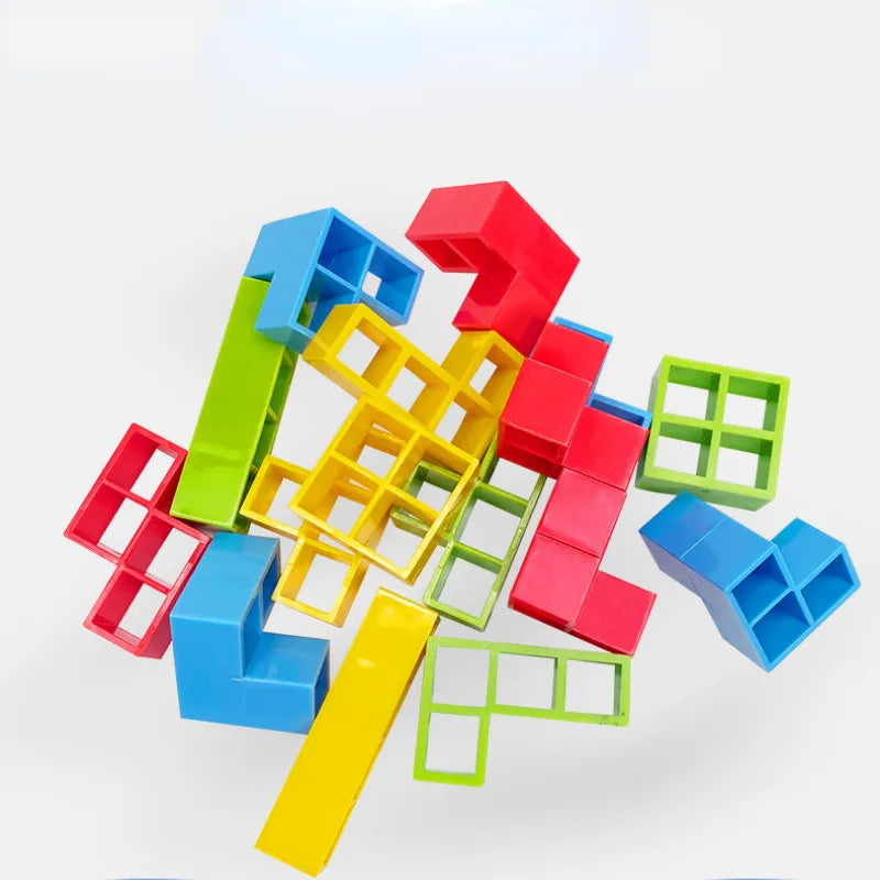 Tetra Tower Balance Blocks Game