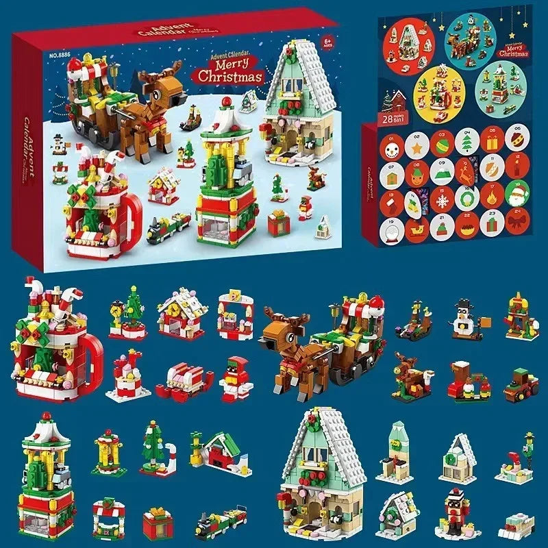 Build-a-Tree Advent Calendar Set for Christmas 2024"