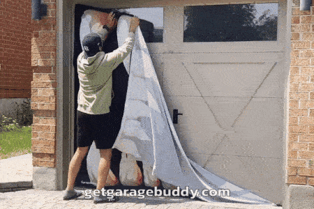 Creepy Garage Buddy Halloween Garage Door Covers