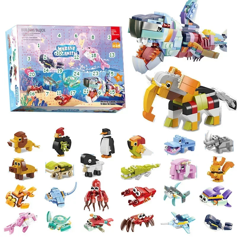 Build-a-Tree Advent Calendar Set for Christmas 2024"