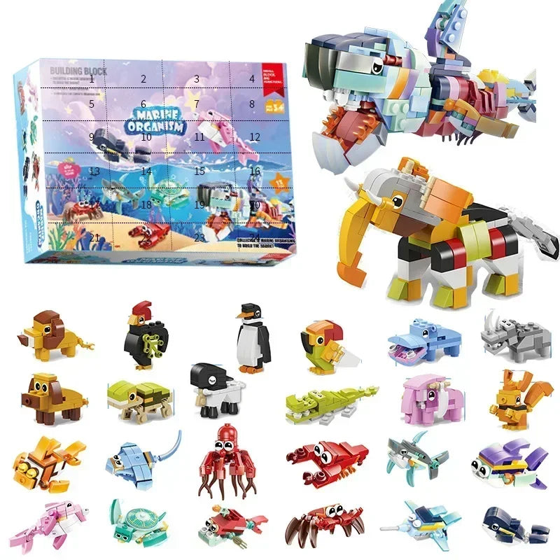 Build-a-Tree Advent Calendar Set for Christmas 2024"