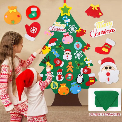 DIY Kids Felt Christmas Tree