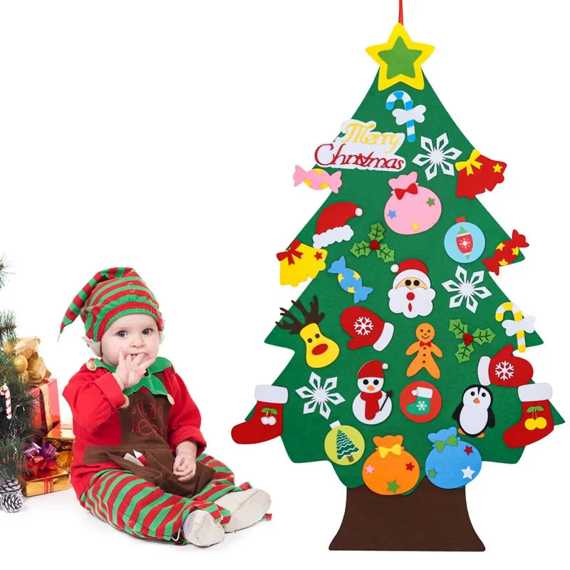 DIY Kids Felt Christmas Tree