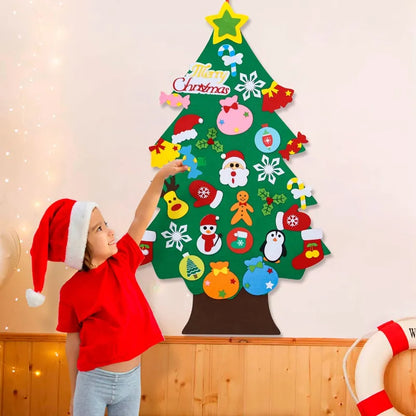 DIY Kids Felt Christmas Tree