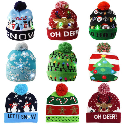 Christmas LED Beanie