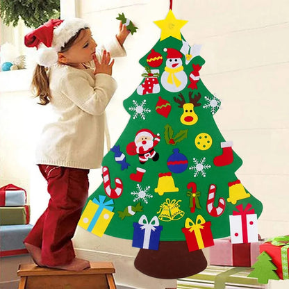 DIY Kids Felt Christmas Tree