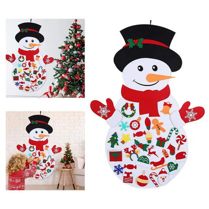 Kids Felt Christmas Snowman