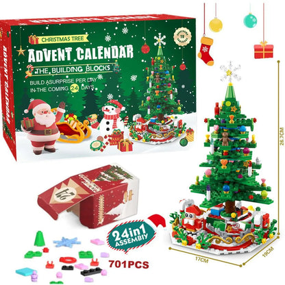 Build-a-Tree Advent Calendar Set for Christmas 2024"