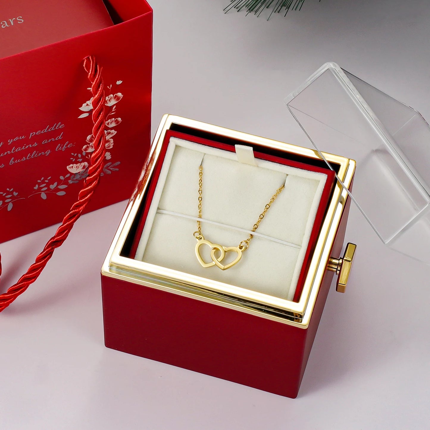 Personalized Eternal Rose Custom Keepsake