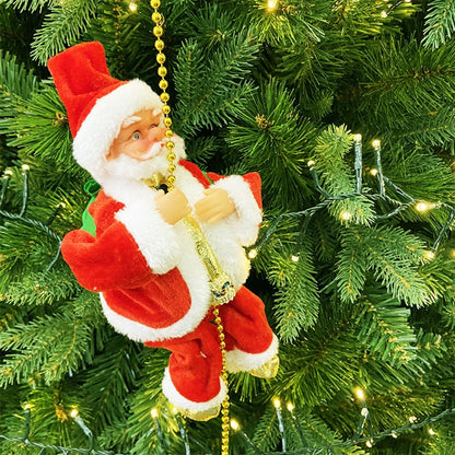 Santa's Festive Ascent: Climbing Rope Fun