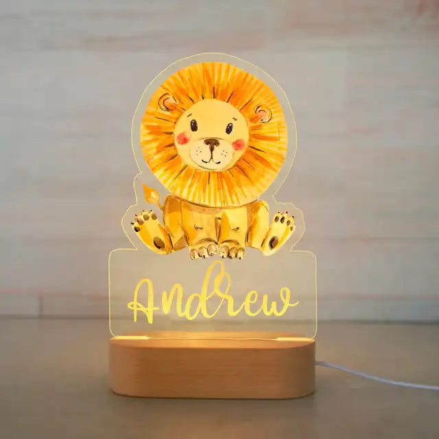 Luminary Legends: Customizable Kids' Night Light