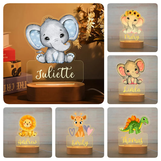 Luminary Legends: Customizable Kids' Night Light