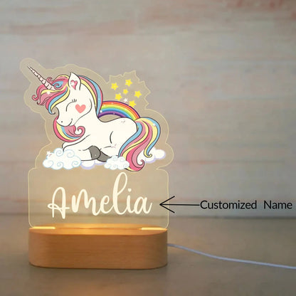 Luminary Legends: Customizable Kids' Night Light